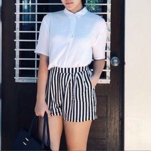 High waisted H&M shorts